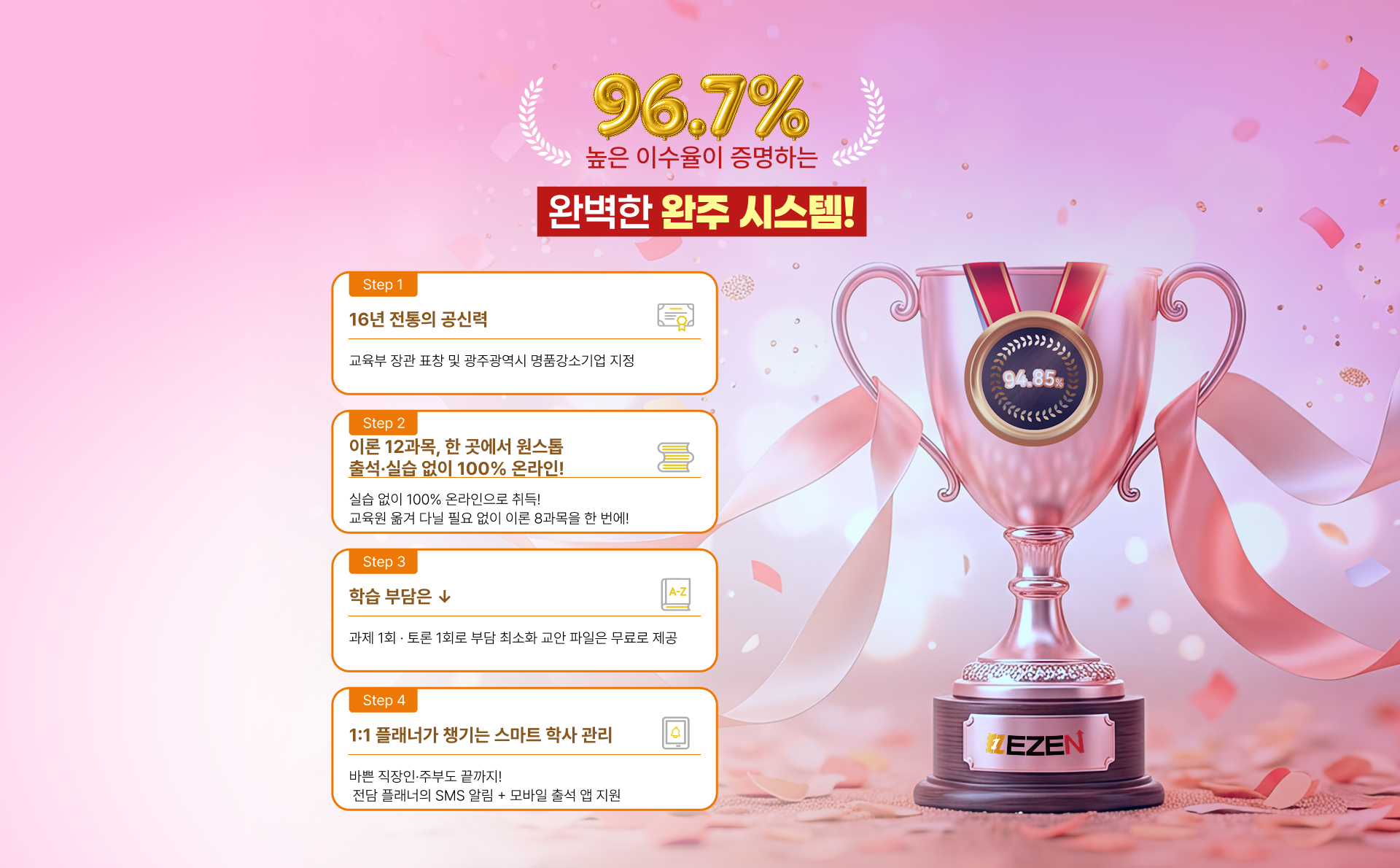 완벽한 완주 시스템