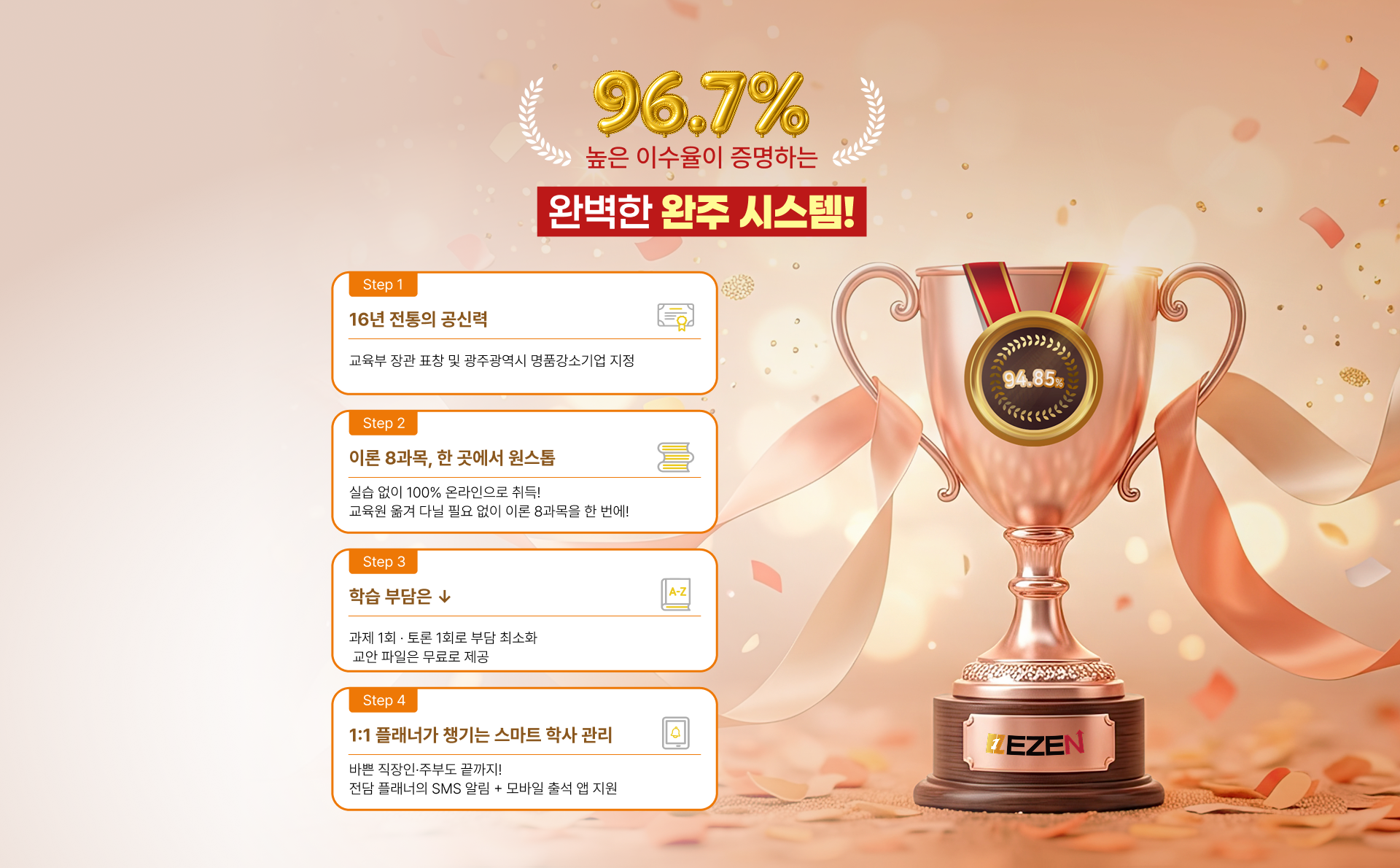 완벽한 완주 시스템